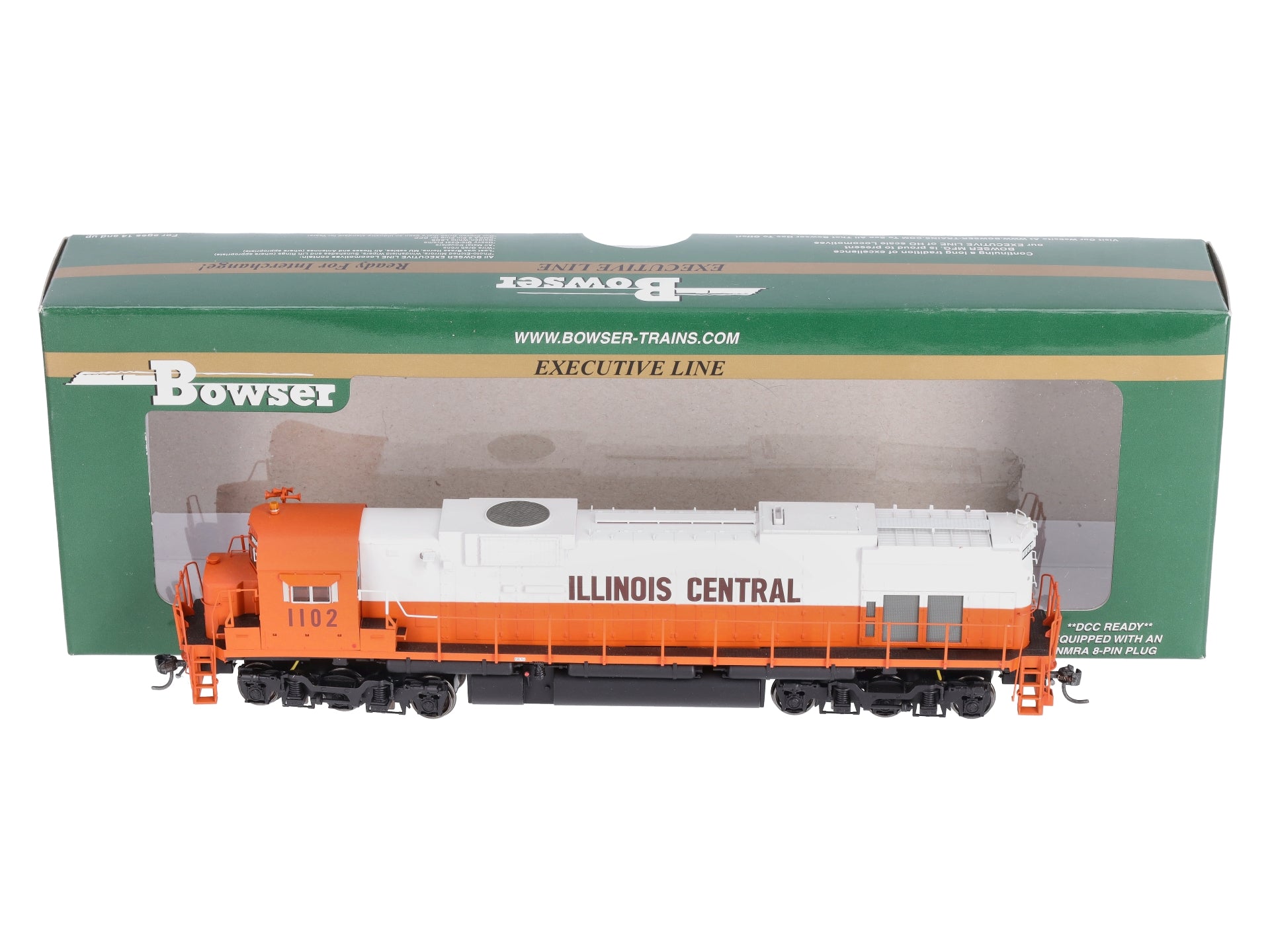 Bowser 23574 HO Illinois Central Alco C636 Diesel Locomotive #1102