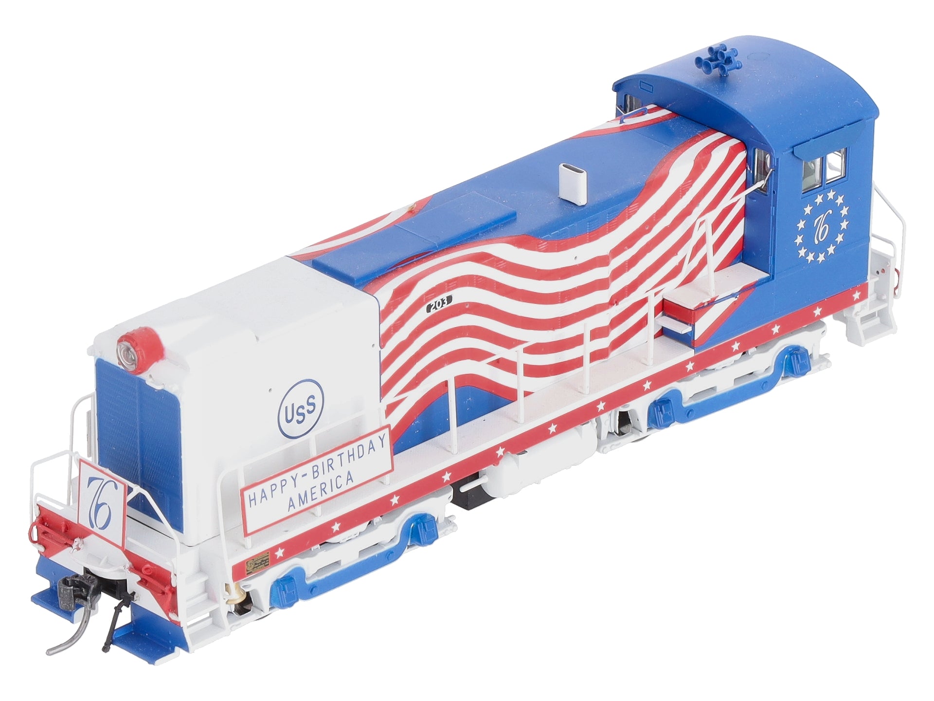 Bowser 23972 HO U.S. Steel Baldwin S-12 Diesel Switcher #203