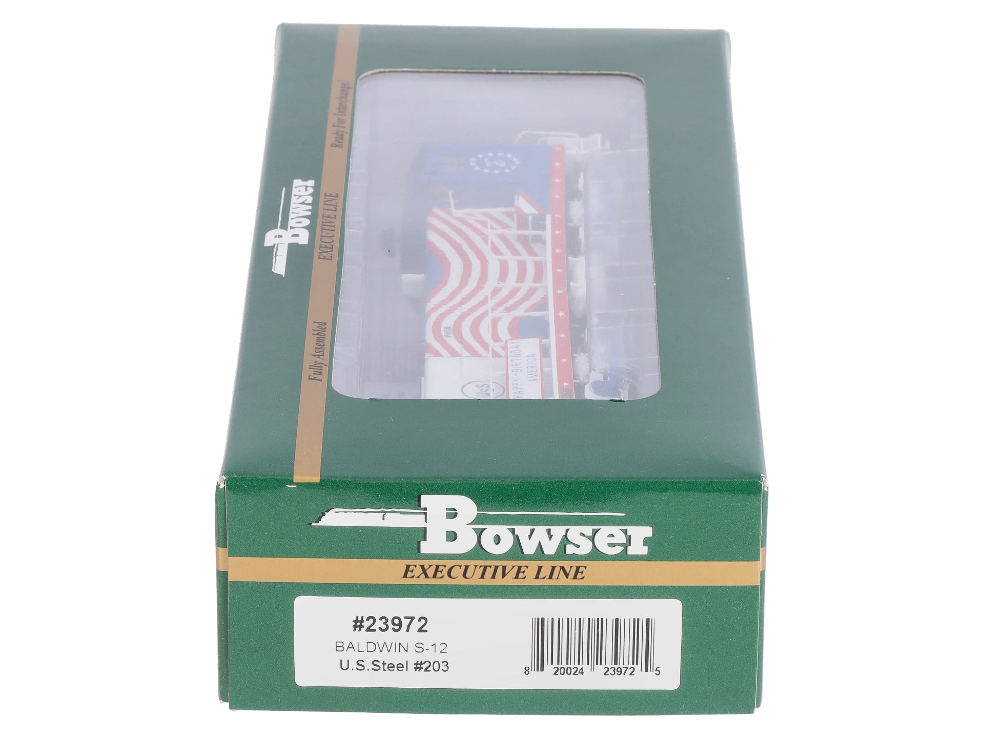 Bowser 23972 HO U.S. Steel Baldwin S-12 Diesel Switcher #203