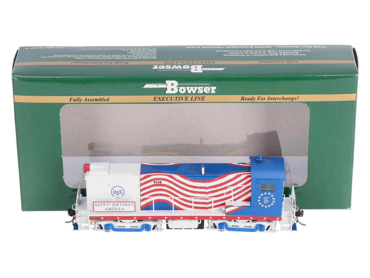 Bowser 23972 HO U.S. Steel Baldwin S-12 Diesel Switcher #203