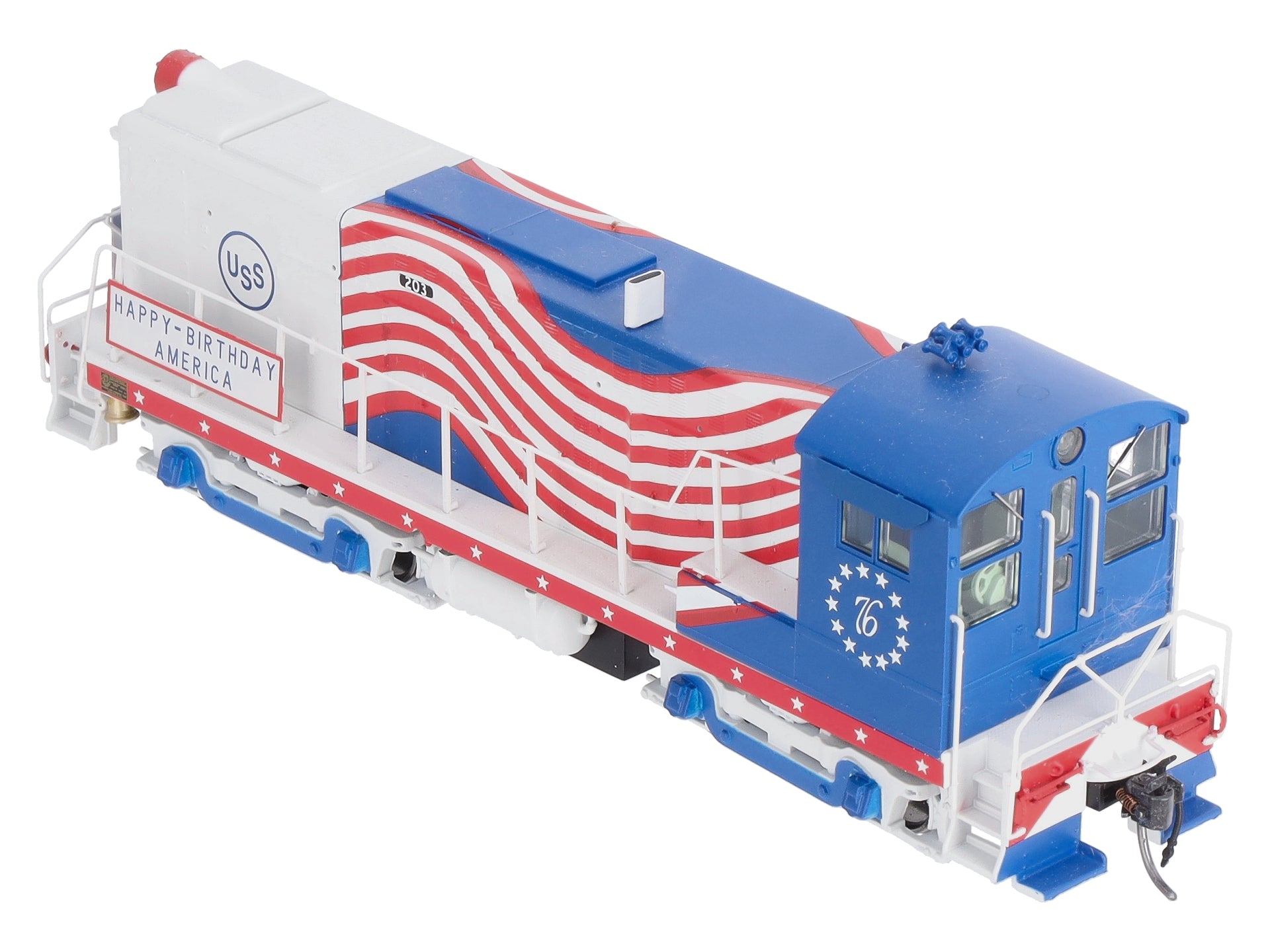 Bowser 23972 HO U.S. Steel Baldwin S-12 Diesel Switcher #203