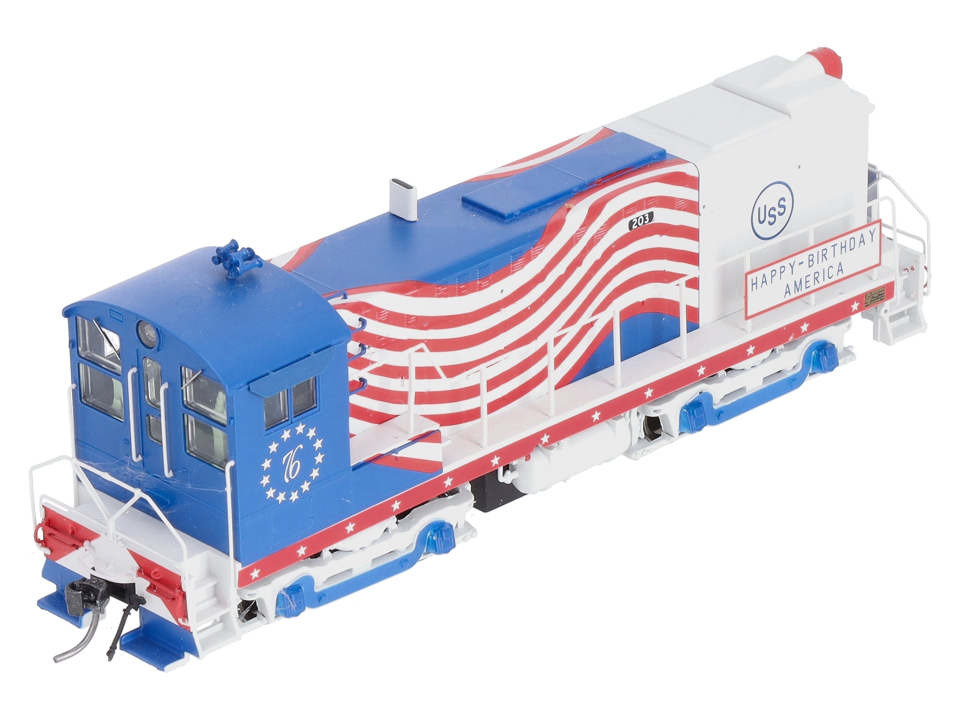 Bowser 23972 HO U.S. Steel Baldwin S-12 Diesel Switcher #203
