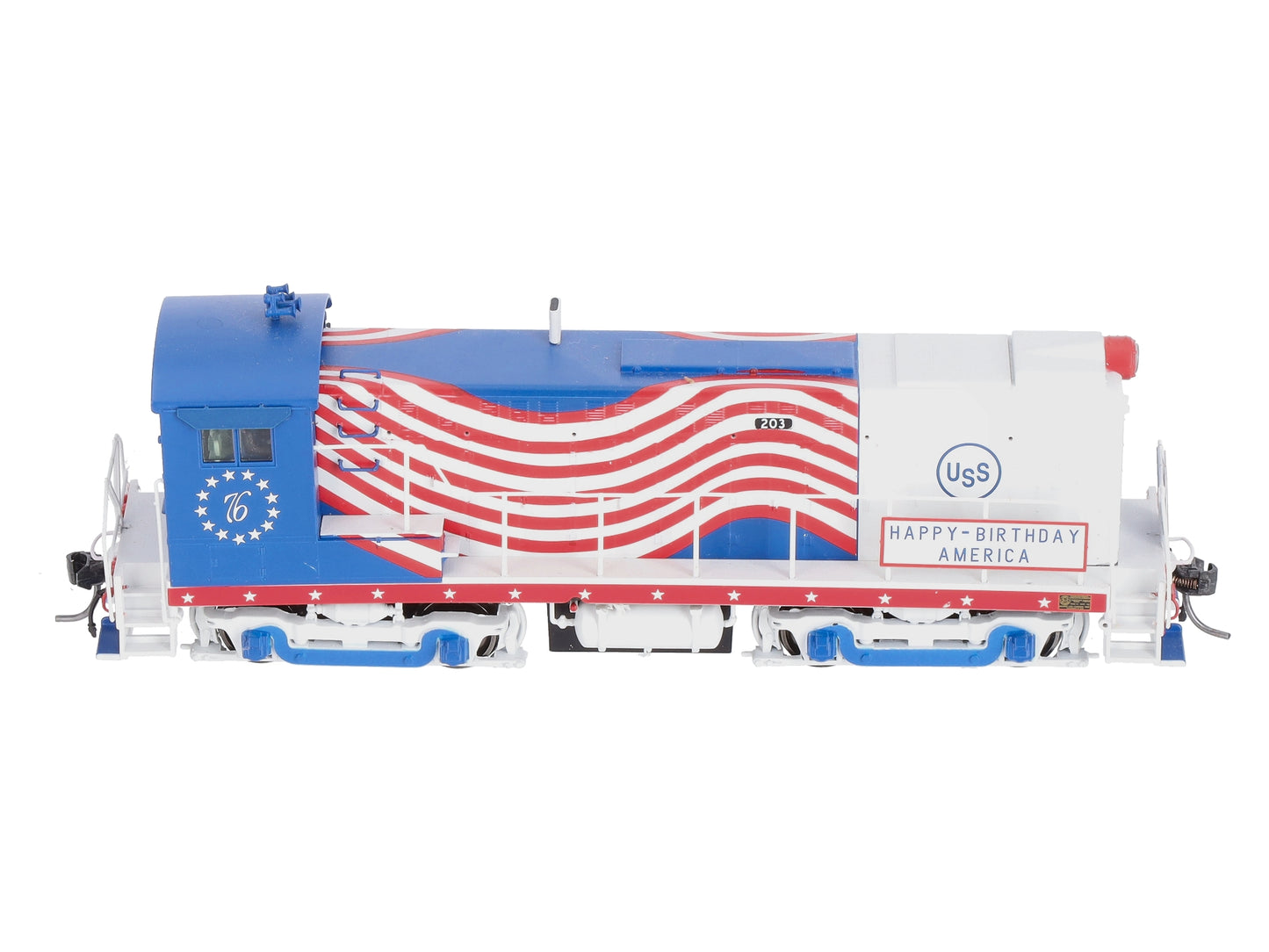 Bowser 23972 HO U.S. Steel Baldwin S-12 Diesel Switcher #203