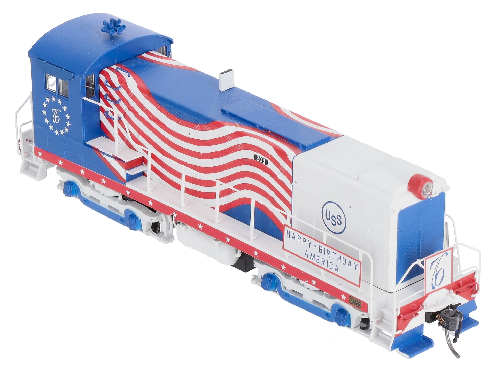 Bowser 23972 HO U.S. Steel Baldwin S-12 Diesel Switcher #203