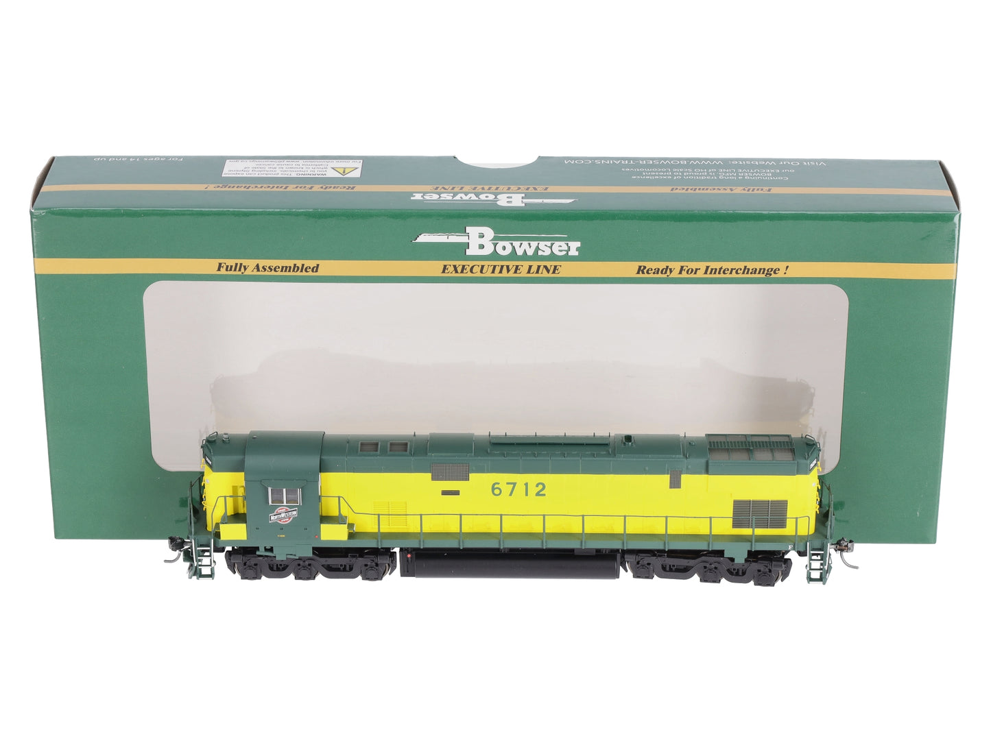 Bowser 24729 HO Chicago & North Western C628 Alco Diesel Locomotive #6712
