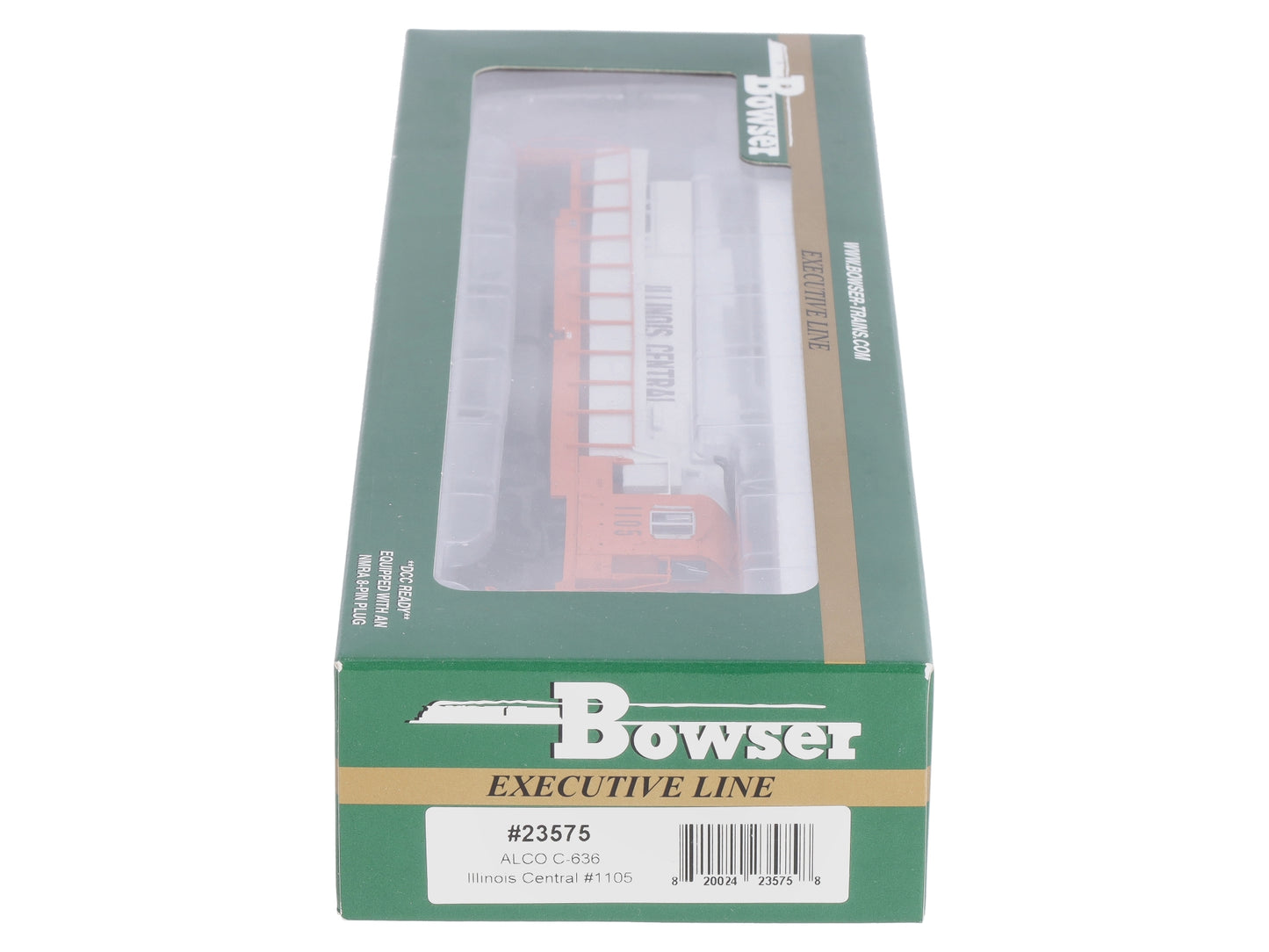 Bowser 23575 HO Illinois Central Alco C636 Diesel Locomotive #1105