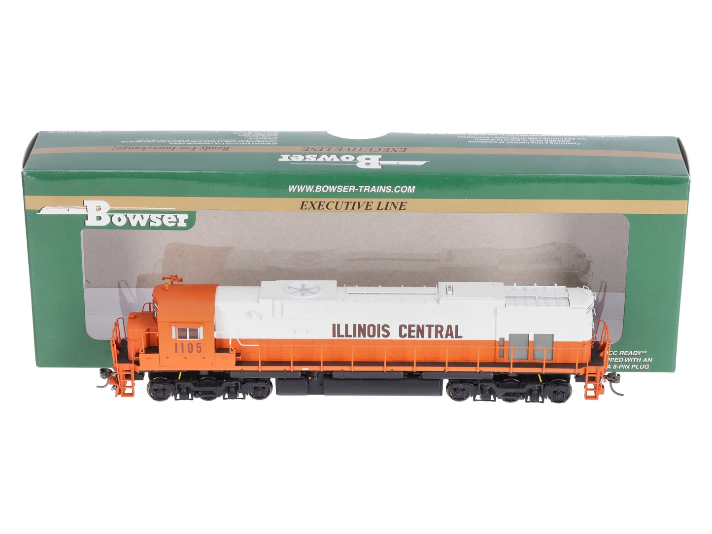 Bowser 23575 HO Illinois Central Alco C636 Diesel Locomotive #1105