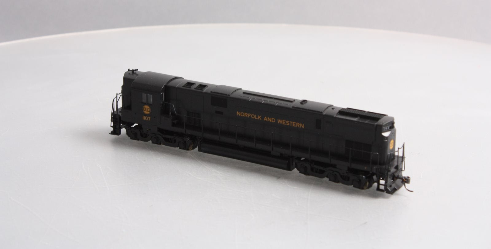 Stewart 6253 HO Norfolk & Western ALCO C628 High Hood Powered Diesel Loco #1107
