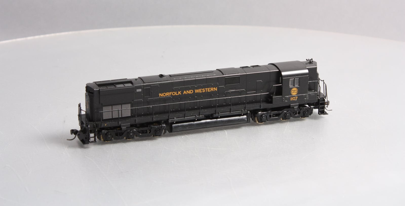 Stewart 6253 HO Norfolk & Western ALCO C628 High Hood Powered Diesel Loco #1107