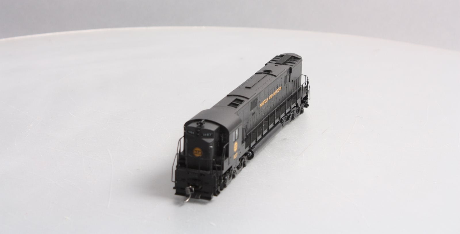 Stewart 6253 HO Norfolk & Western ALCO C628 High Hood Powered Diesel Loco #1107