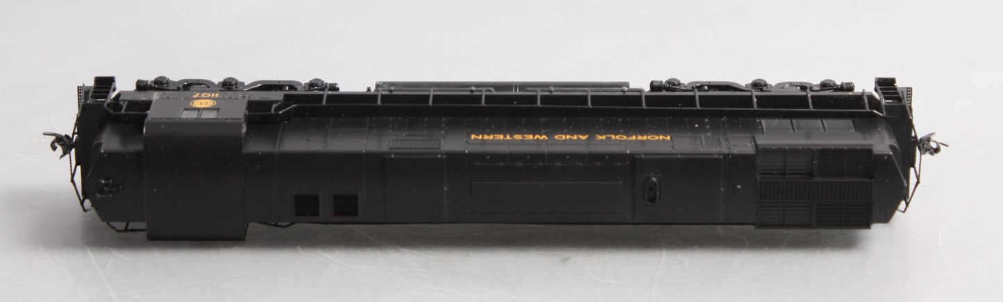 Stewart 6253 HO Norfolk & Western ALCO C628 High Hood Powered Diesel Loco #1107