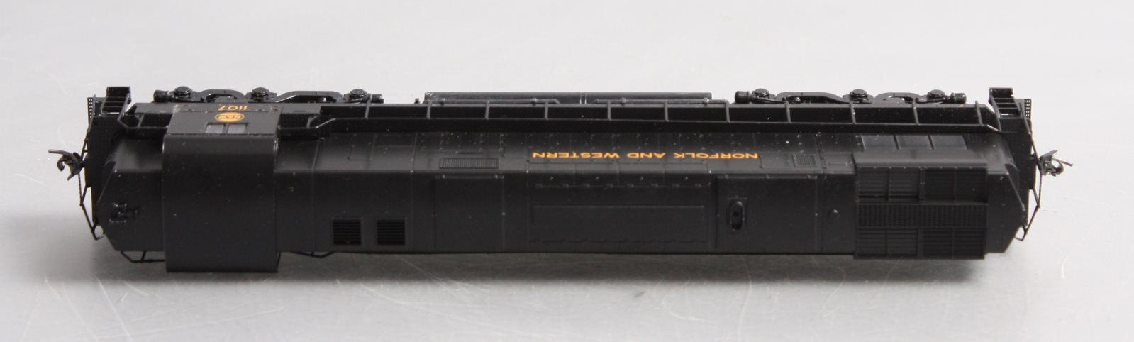 Stewart 6253 HO Norfolk & Western ALCO C628 High Hood Powered Diesel Loco #1107