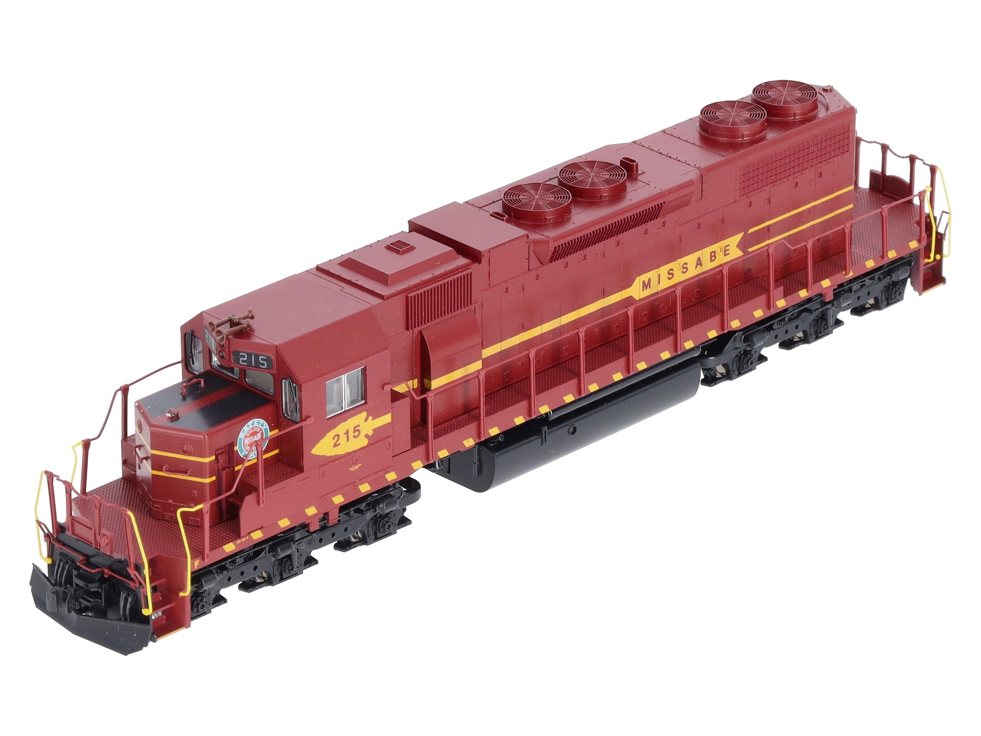Kato 37-6481 HO DM&IR EMD SD38-2 Diesel Locomotive #215 – Trainz