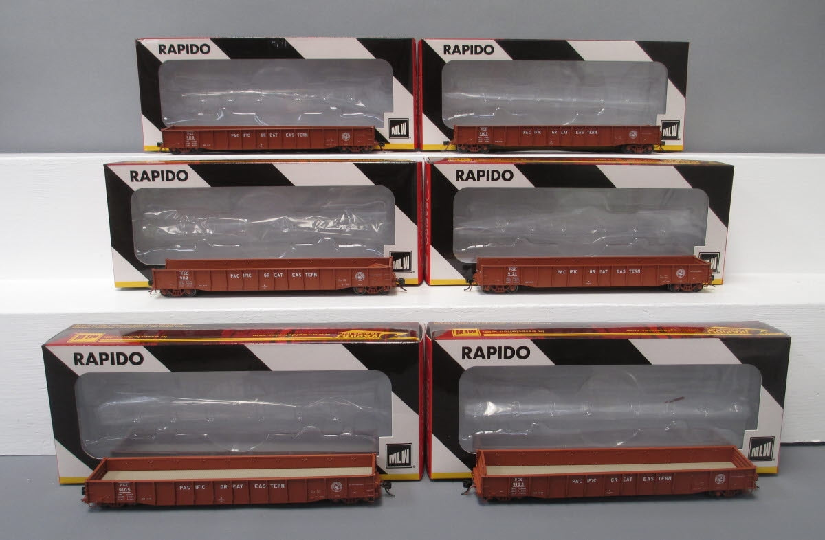 Rapido Trains 50016 HO Pacific Great Eastern 52' 6" Canadian Mill Gondola (6)