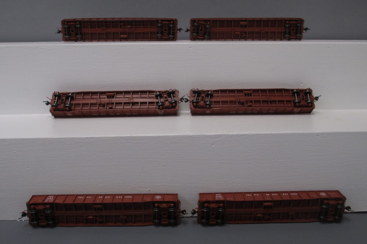 Rapido Trains 50016 HO Pacific Great Eastern 52' 6" Canadian Mill Gondola (6)