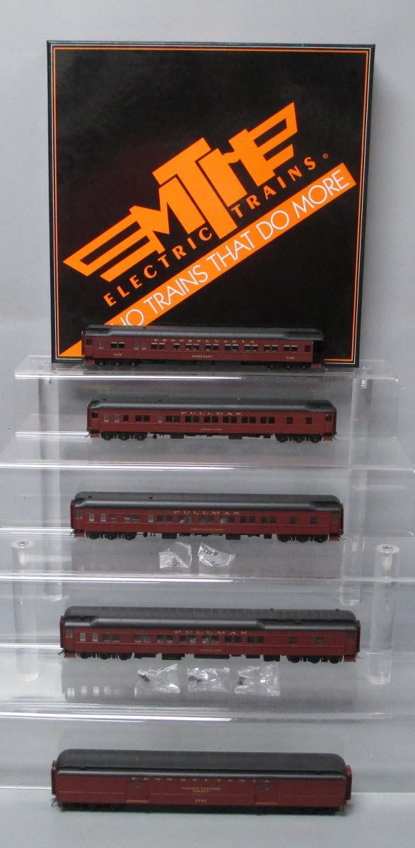 MTH 80-40001 HO Pennsylvania Heavyweight Passenger Car Set (Set of 5)