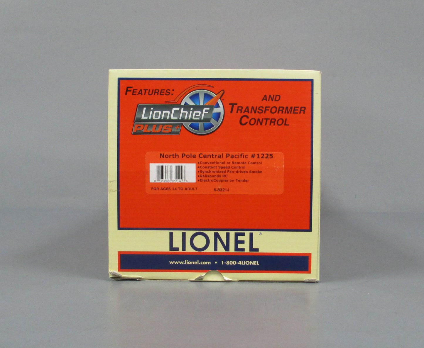 Lionel 6-83214 O North Pole Central LionChief Plus 4-6-2 Pacific Steam Loco #25