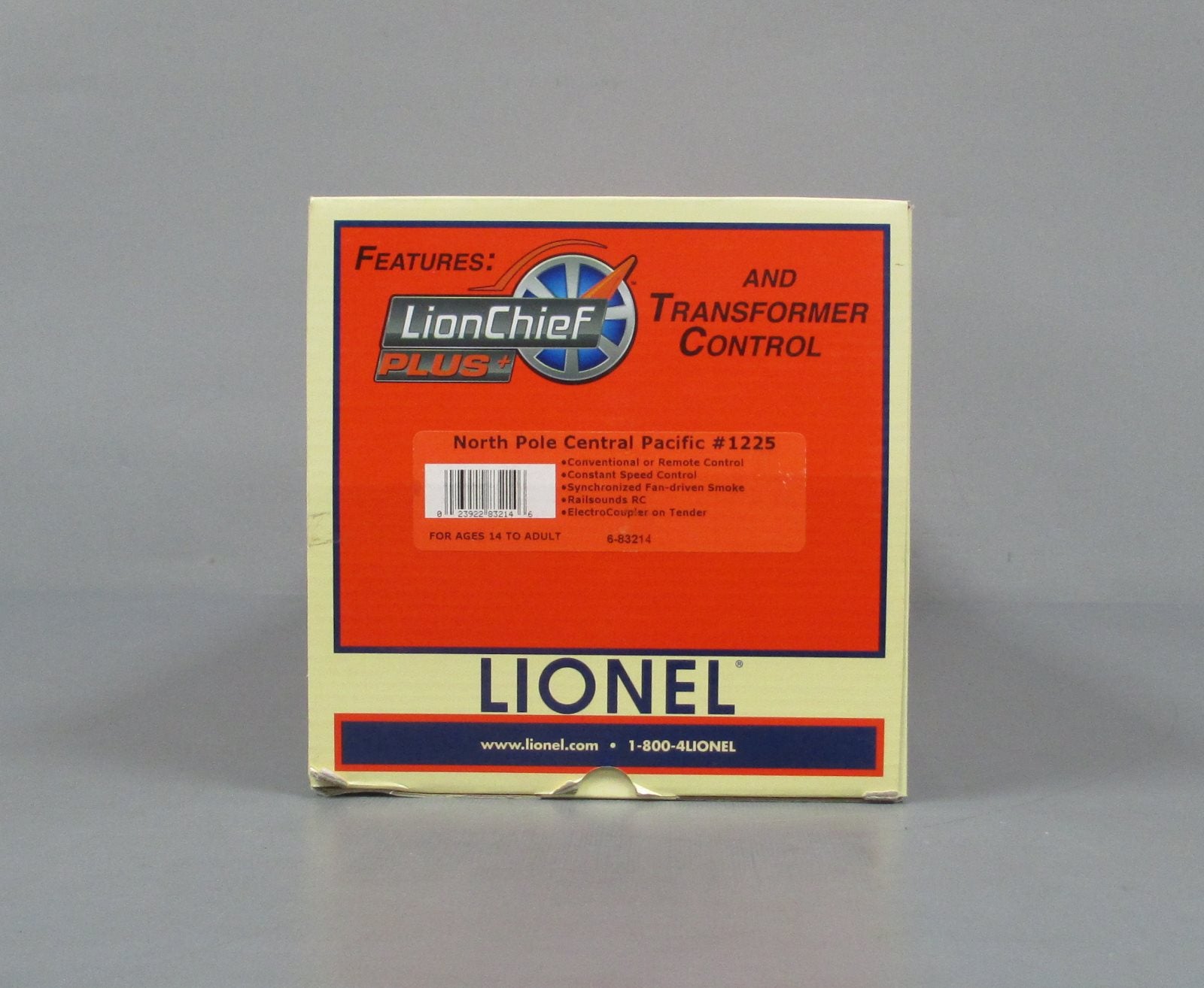 Lionel 6-83214 O North Pole Central LionChief Plus 4-6-2 Pacific Steam Loco #25