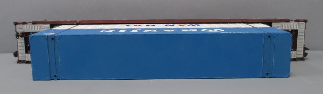 MTH 20-95107 O Gauge Iowa Interstate Husky Stack Car #55018