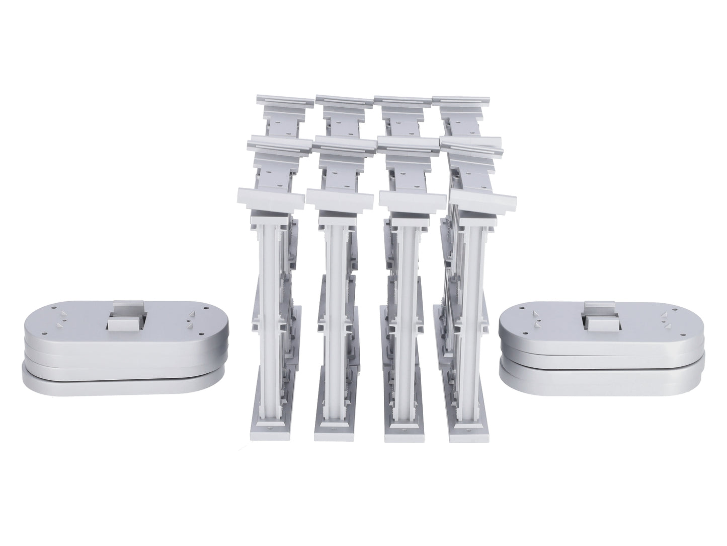 MTH 40-1157 O Lionel FasTrack Elevated Subway Trestle Set (Set of 8)