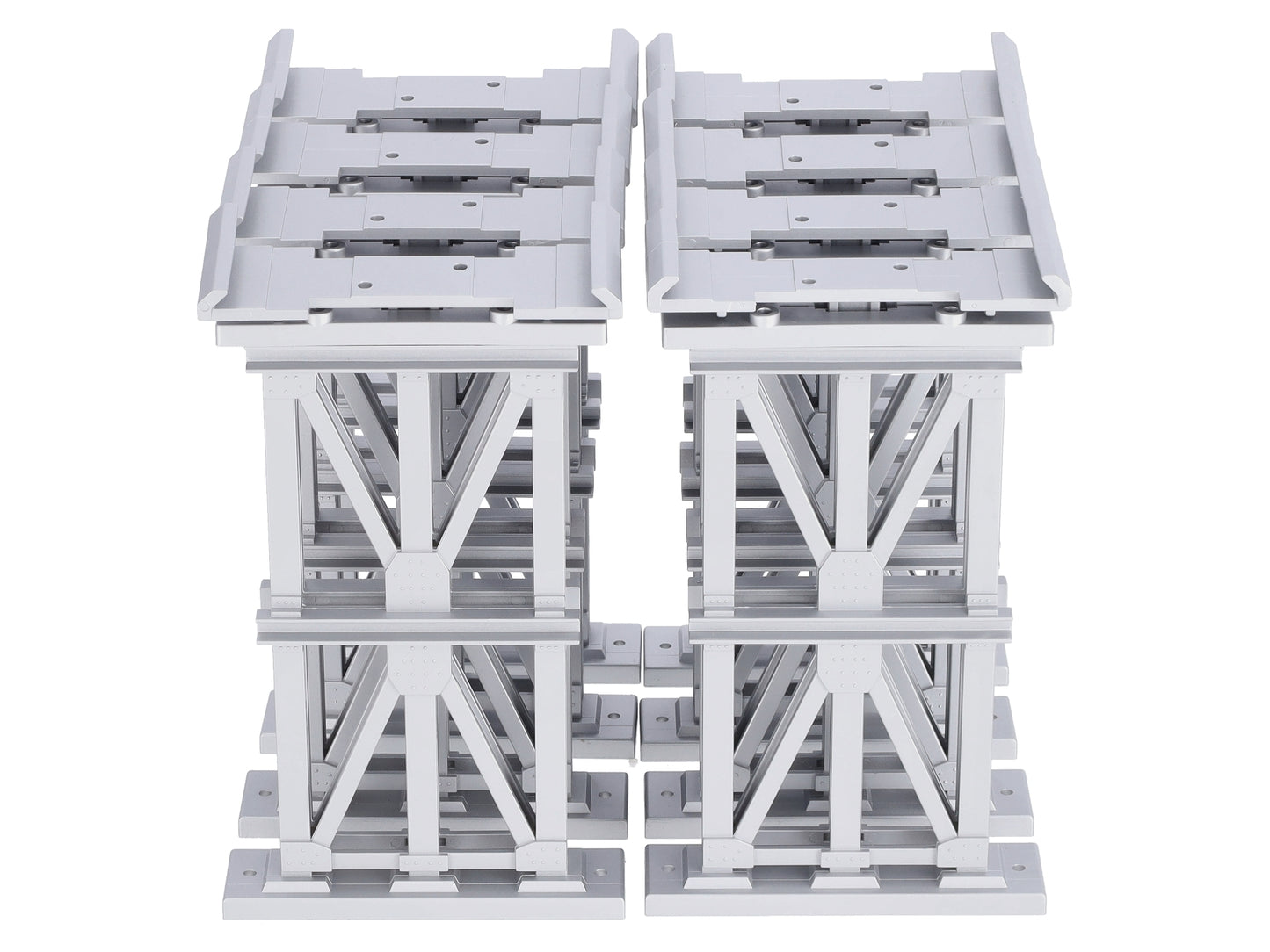 MTH 40-1157 O Lionel FasTrack Elevated Subway Trestle Set (Set of 8)