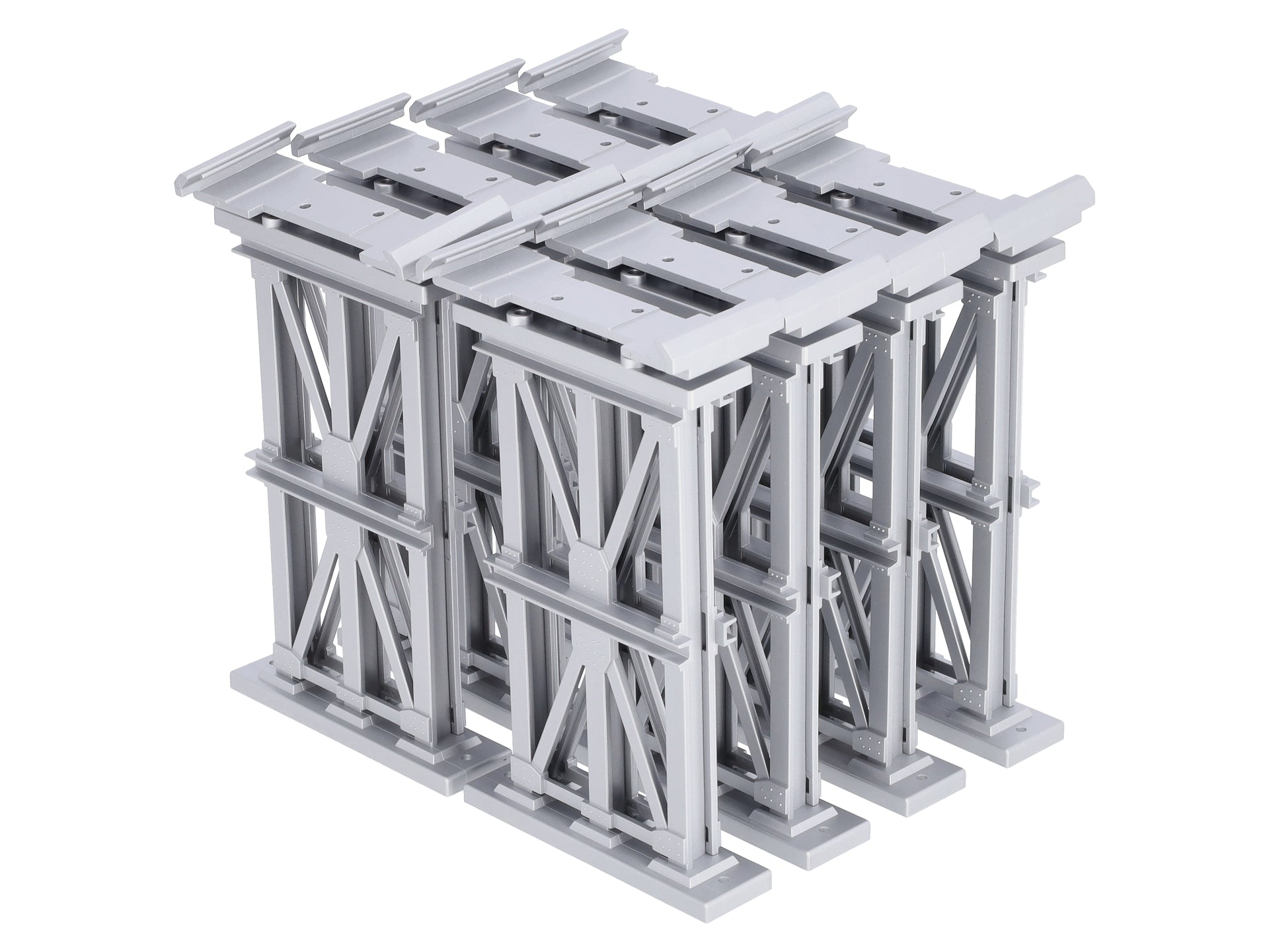 MTH 40-1157 O Lionel FasTrack Elevated Subway Trestle Set (Set of 8)