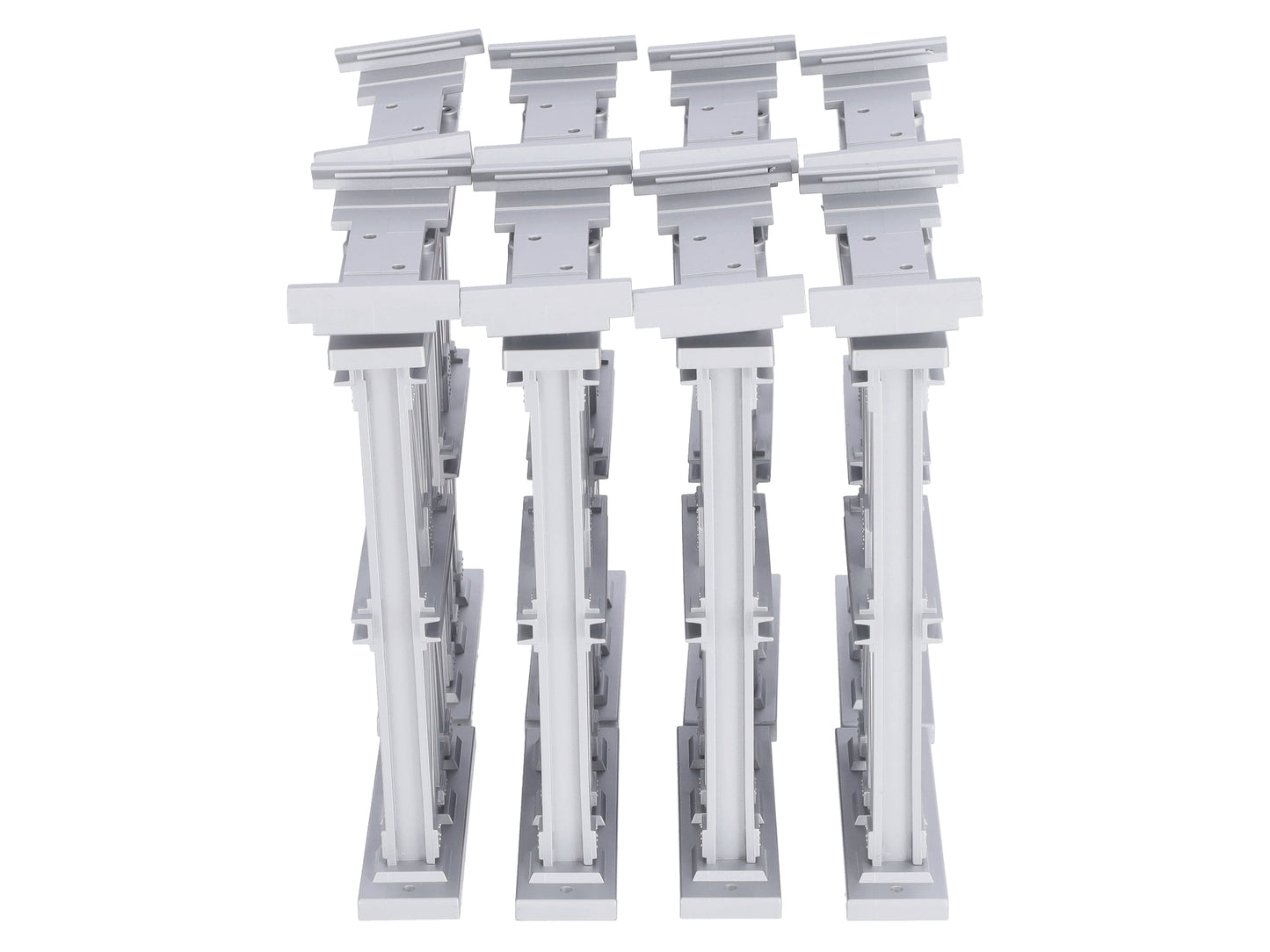 MTH 40-1157 O Lionel FasTrack Elevated Subway Trestle Set (Set of 8)