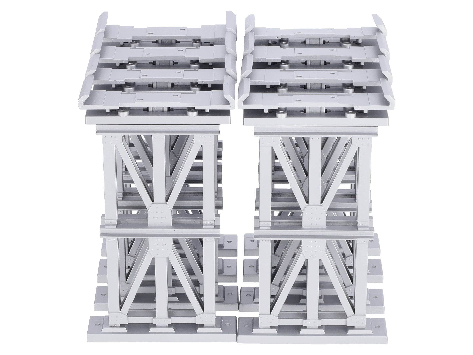 MTH 40-1157 O Lionel FasTrack Elevated Subway Trestle Set (Set of 8)