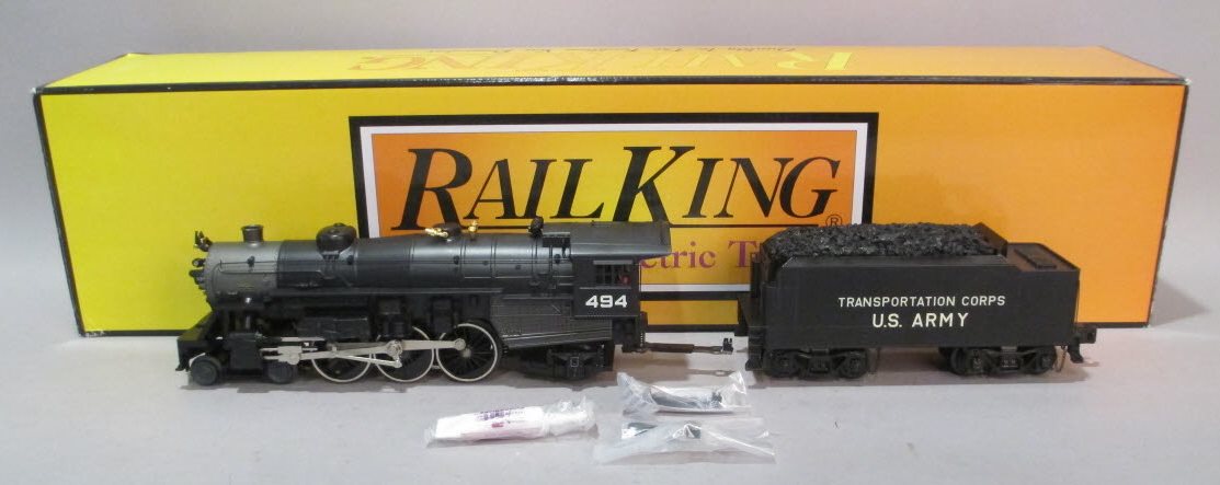 MTH 30-1750-1 US Army 4-6-2 Imperial Pacific Steam Locomotive & Tender #494 PS3