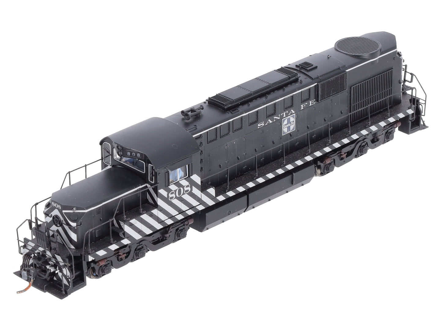 Broadway Limited 5092 HO Santa Fe Alco RSD15 Low Hood Blue Line™ #808