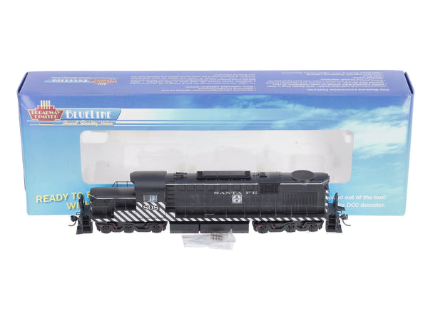 Broadway Limited 5092 HO Santa Fe Alco RSD15 Low Hood Blue Line