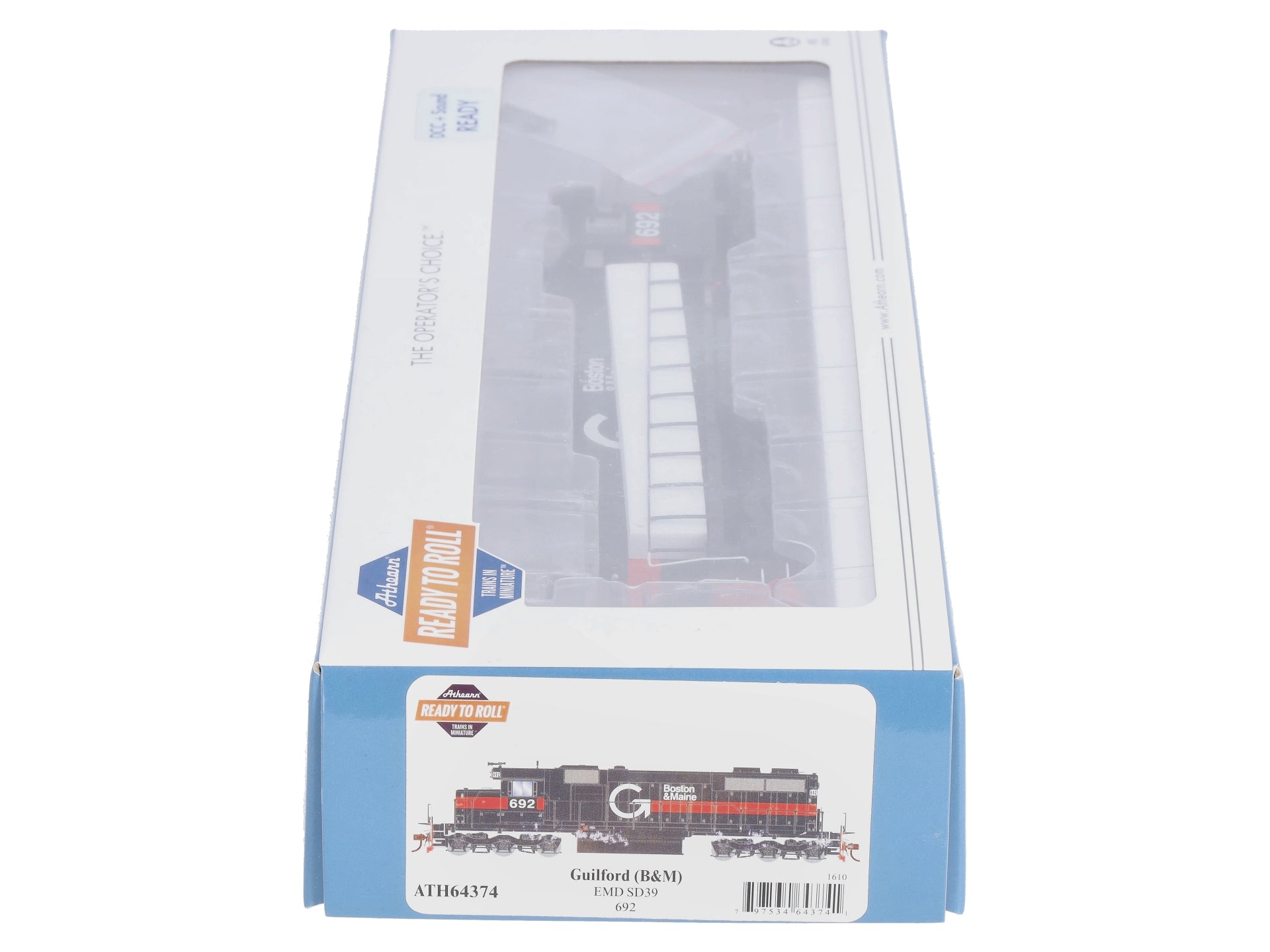 Athearn 64374 HO Guilford/Boston & Maine RTR SD39 Diesel Locomotive #692