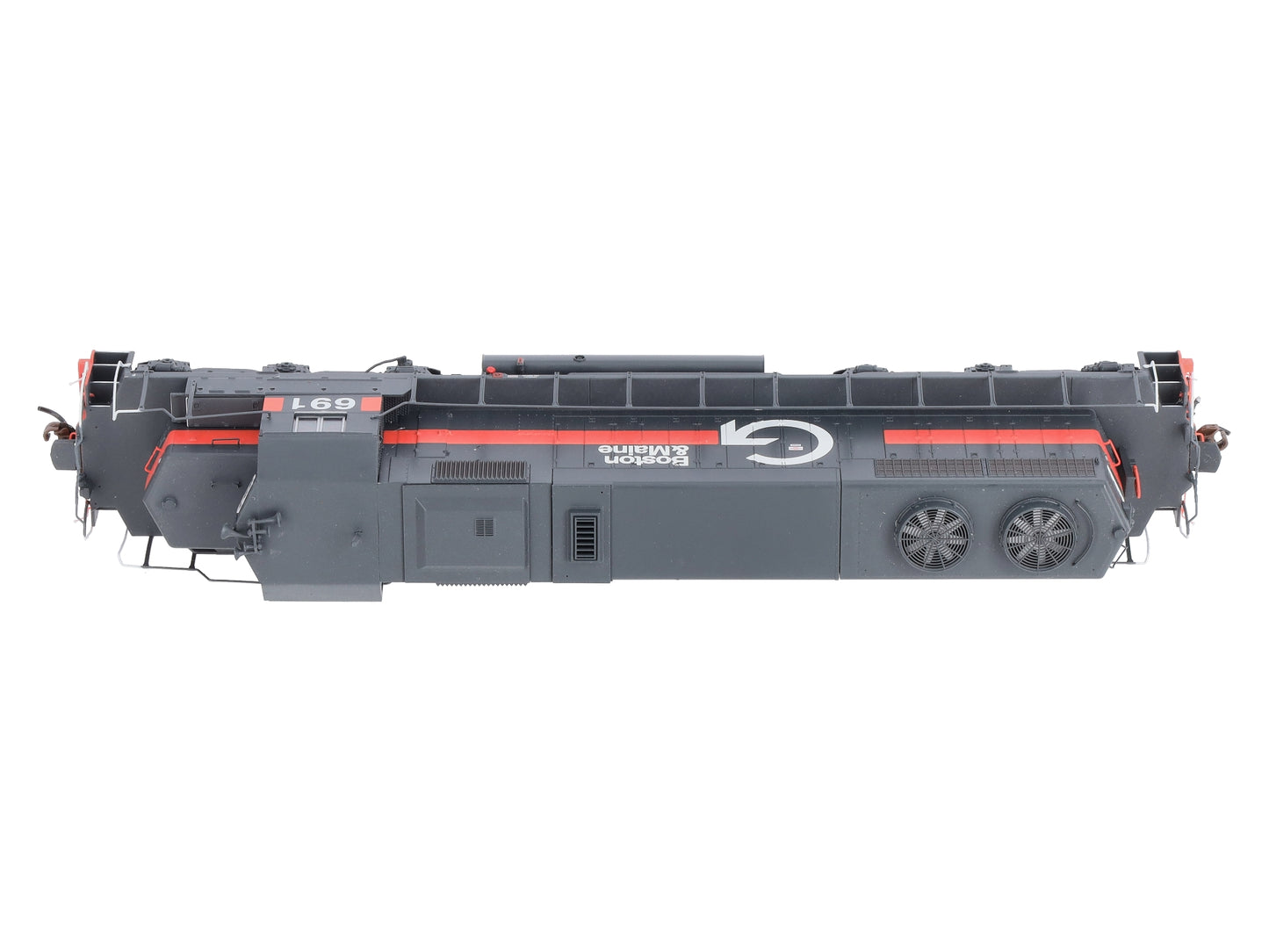 Athearn 64373 HO Guilford/B&M RTR SD39 Diesel Locomotive #691