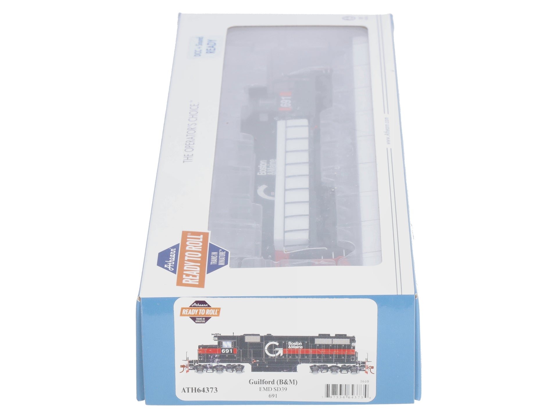 Athearn 64373 HO Guilford/B&M RTR SD39 Diesel Locomotive #691