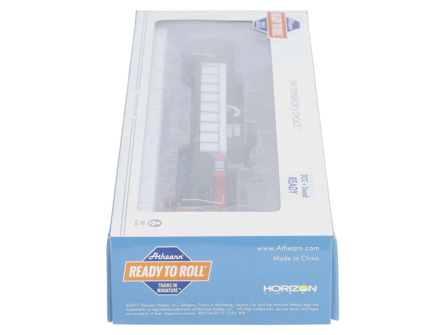 Athearn 64373 HO Guilford/B&M RTR SD39 Diesel Locomotive #691