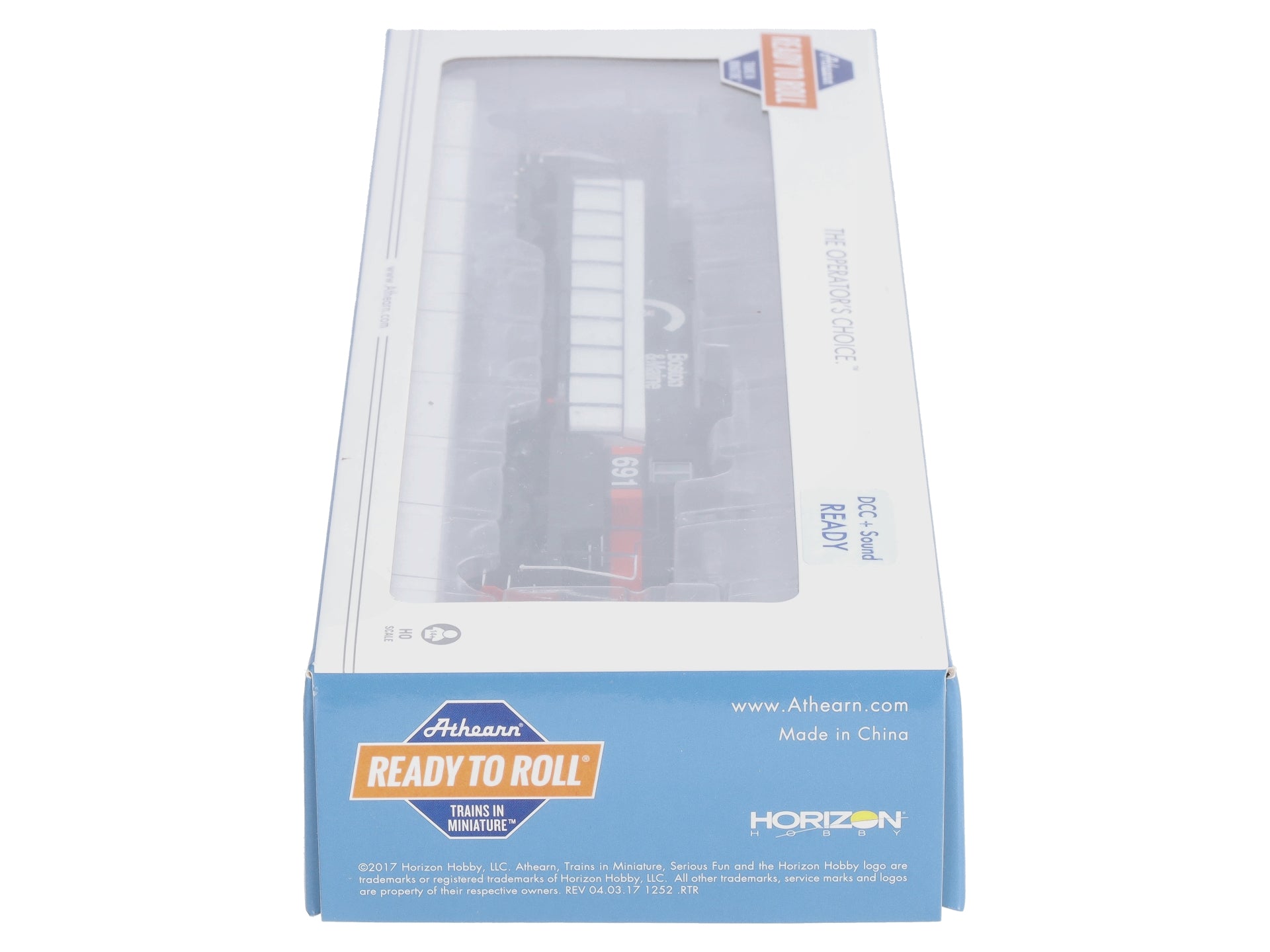 Athearn 64373 HO Guilford/B&M RTR SD39 Diesel Locomotive #691