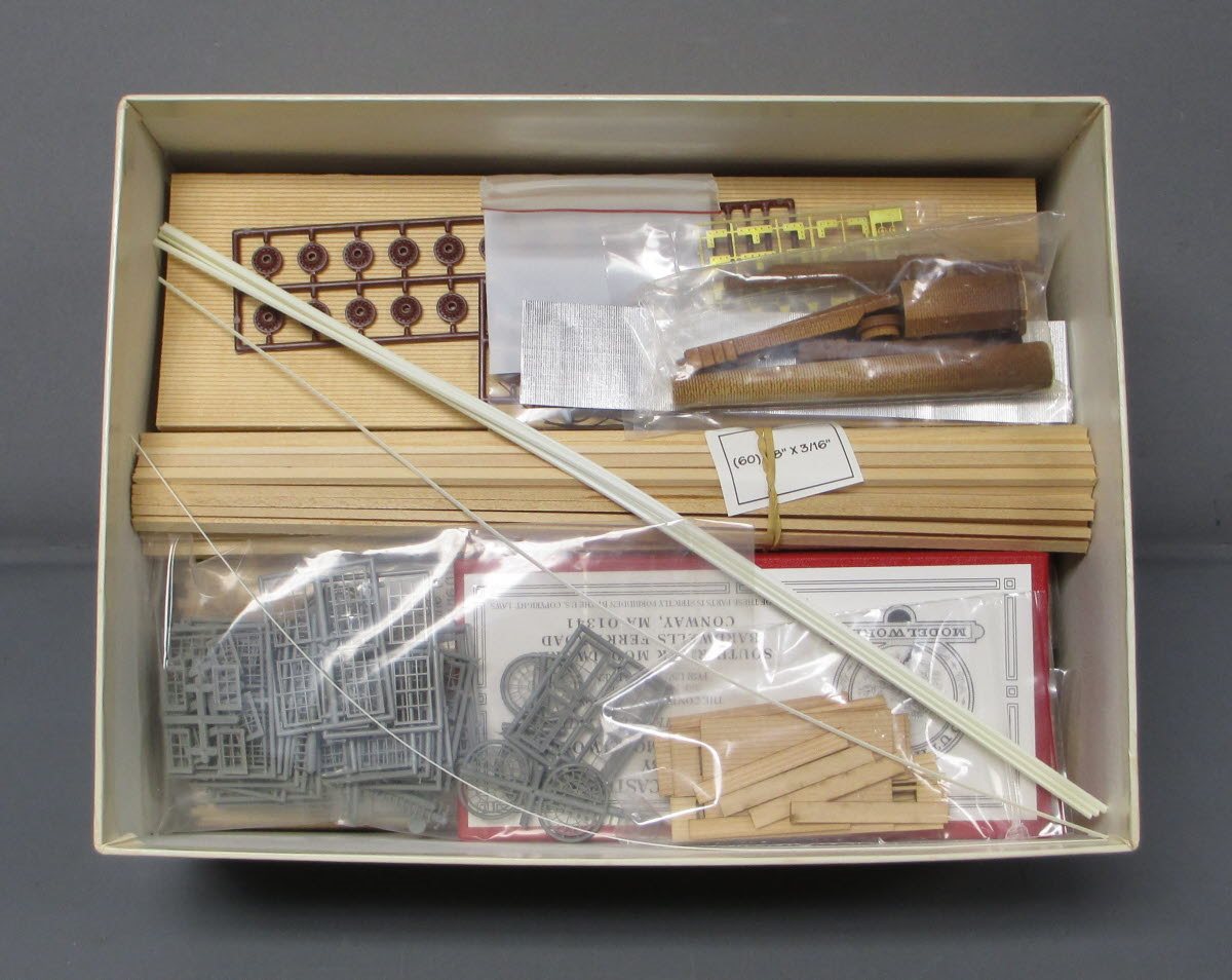 South River Model Works 220 HO Brick Roundhouse Box "A&B" Building Kit Signed
