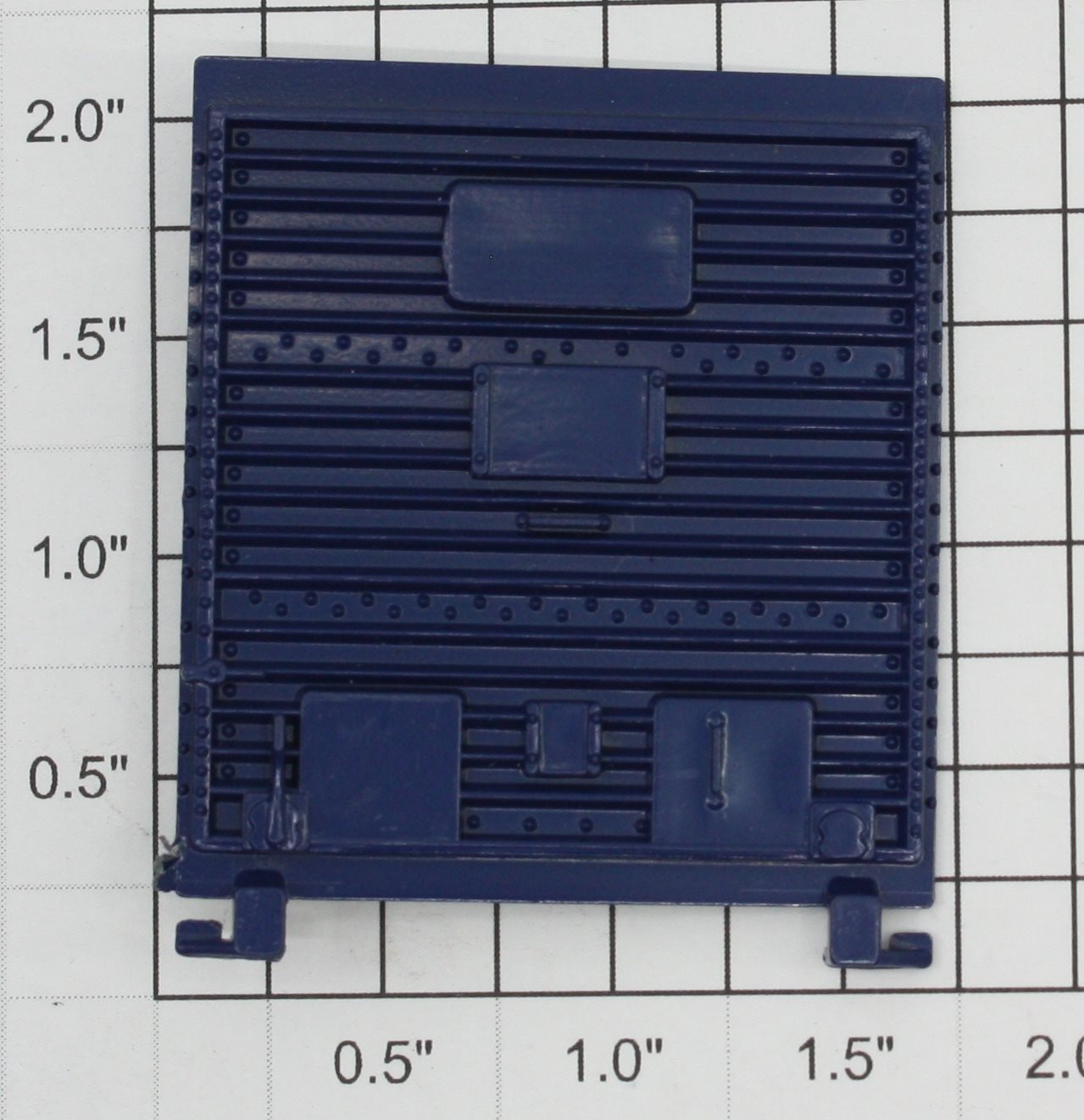 Lionel 9748-12 Glossy Dark Blue 5-Panel Boxcar Door with Door Guides
