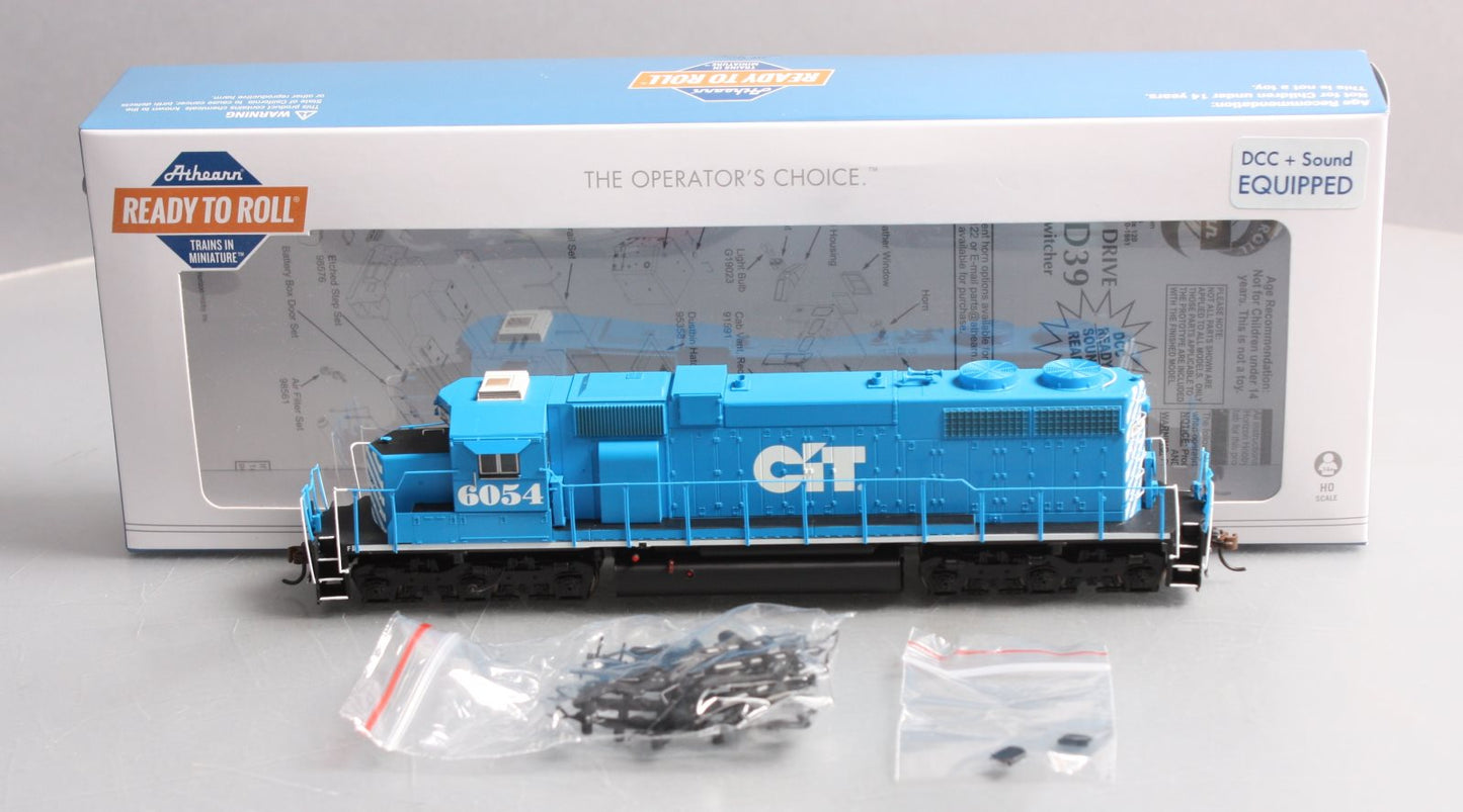 Athearn 88620 HO CITX RTR SD38 Diesel Locomotive with DCC & Sound #6054