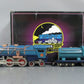 MTH 10-1248-0 400E Tinplate Steam Engine (Traditional) (Two-Tone Blue w/Brass)