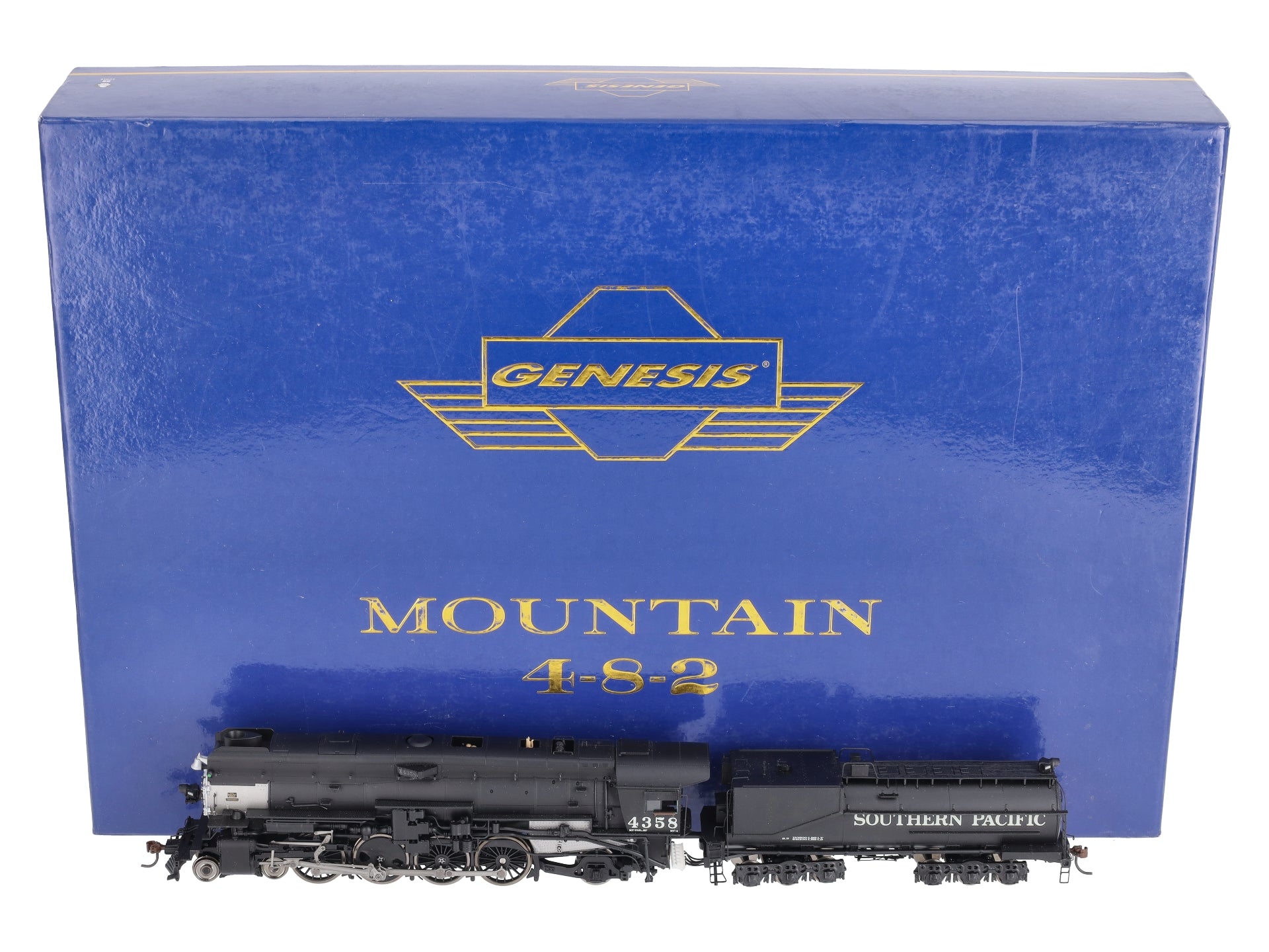 Athearn G97056 HO SP 4-8-2 MT-4 Steam Locomotive w/Skyline Casing #4358