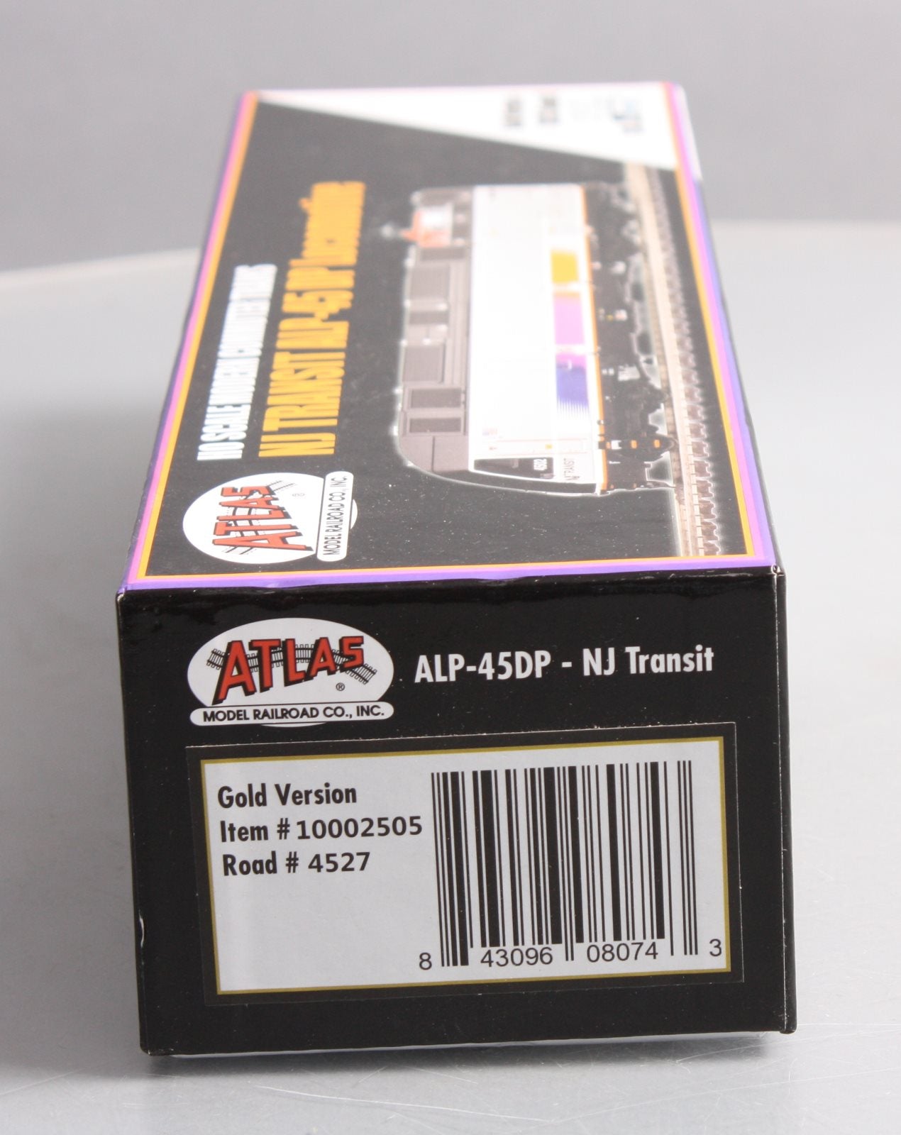 Atlas 10002505 HO New Jersey Transit ALP-45DP Gold with DCC & Sound #4527