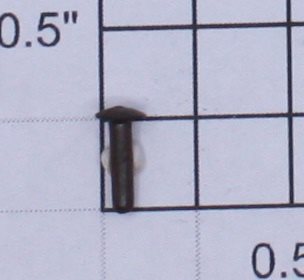 Acme 1/16x9/32" Blackened Round Head Rivet