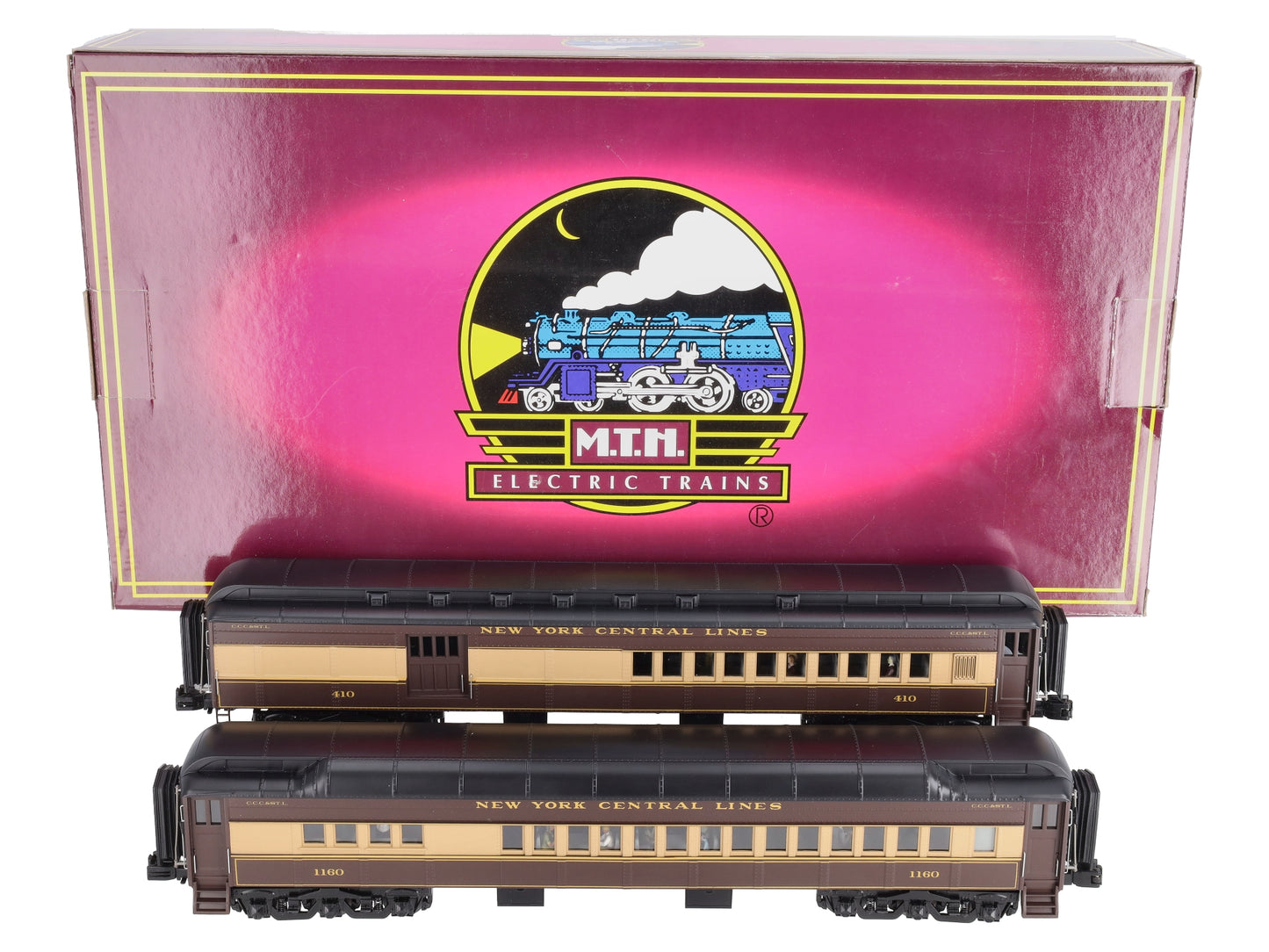 MTH 20-41005 O New York Central 70' Madison Combine/Diner Set (Set of 2)