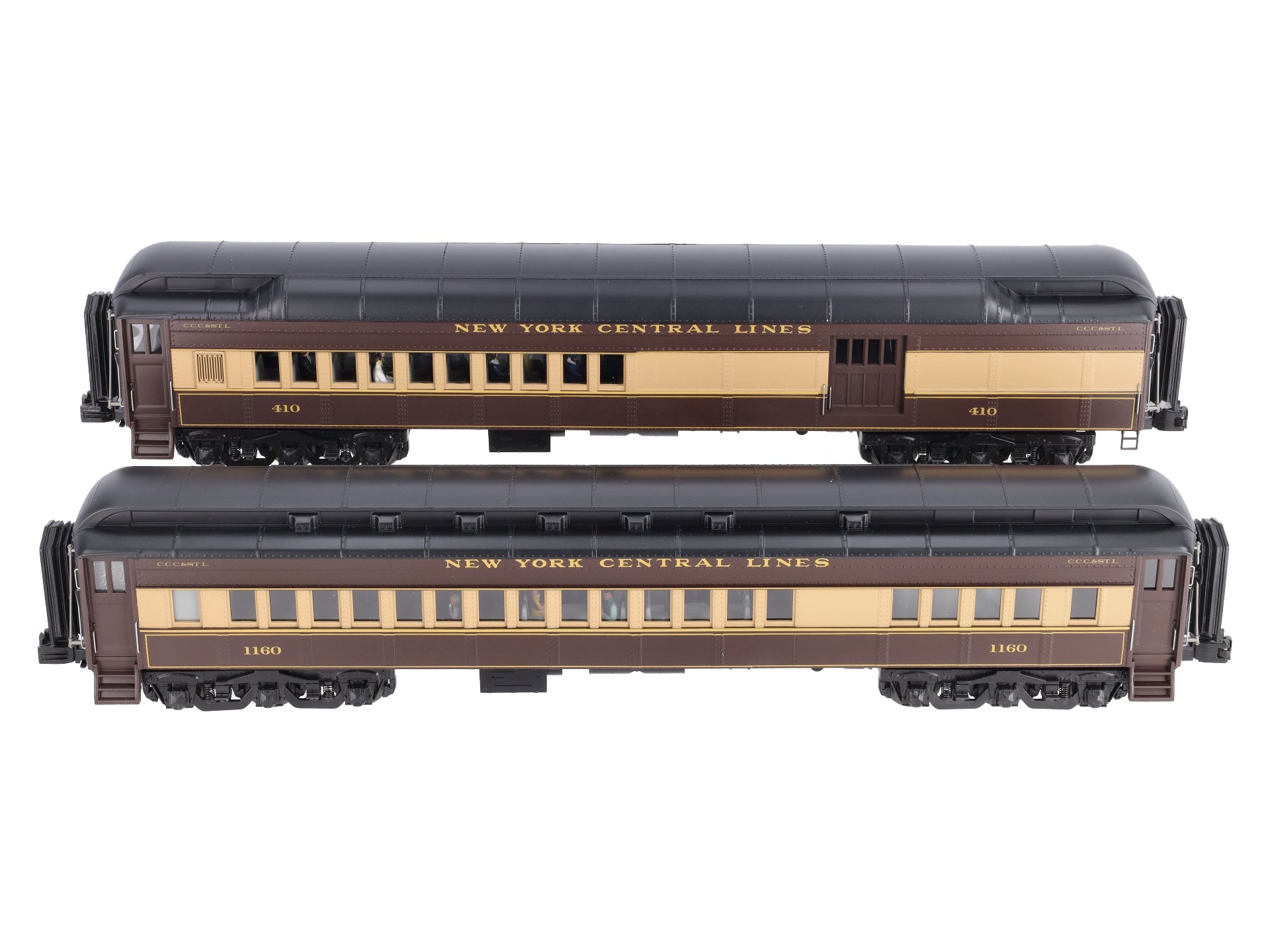 MTH 20-41005 O New York Central 70' Madison Combine/Diner Set (Set of 2)