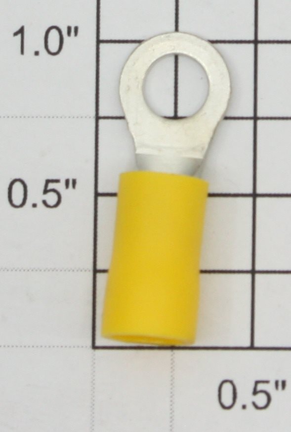 Gardner Bender 20-106 Yellow #12-#10 Insulated Ring Terminal 8 to 10 Stud