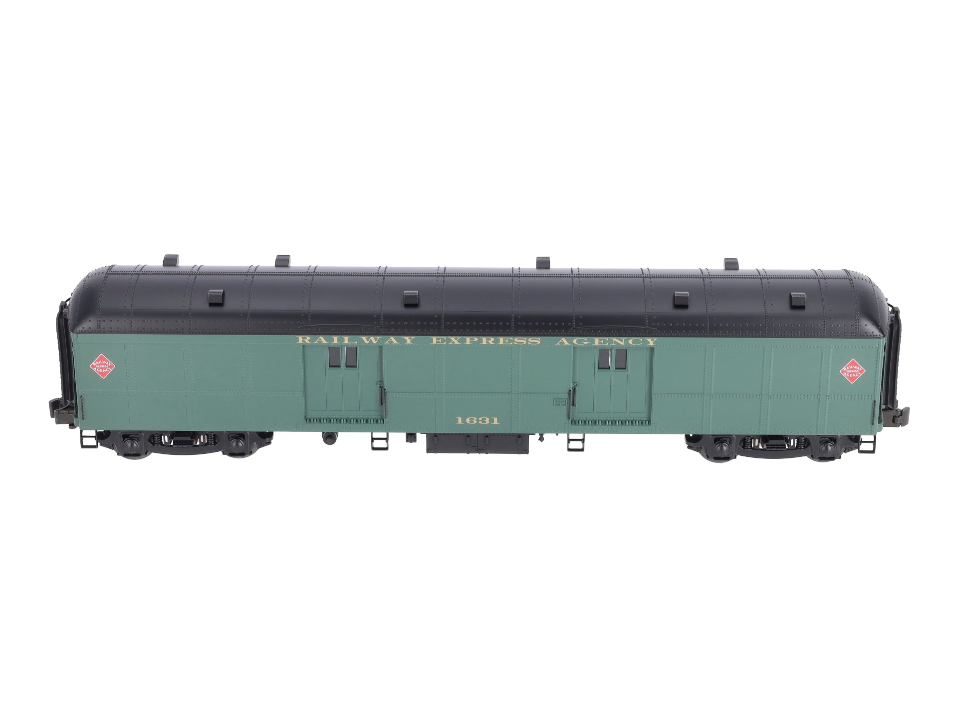 Lionel 1927271 O Railway Express Agency 60' Baggage Car #1631 – Trainz
