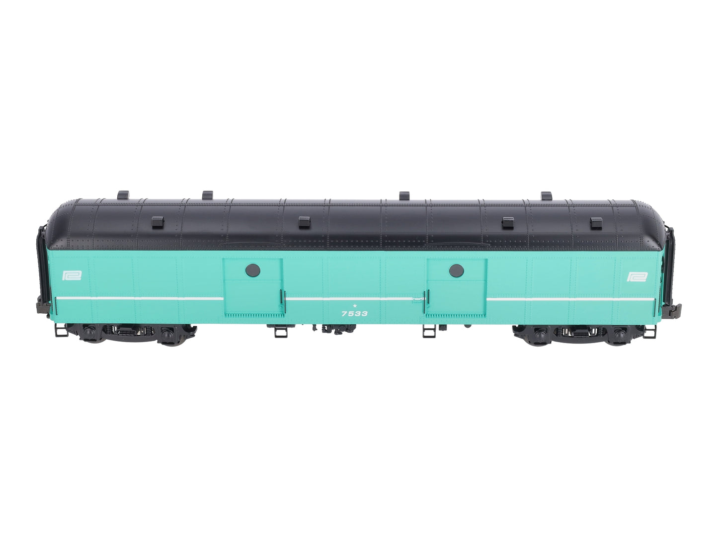 Lionel 1927251 O Penn Central B60 60' Baggage Car #7533