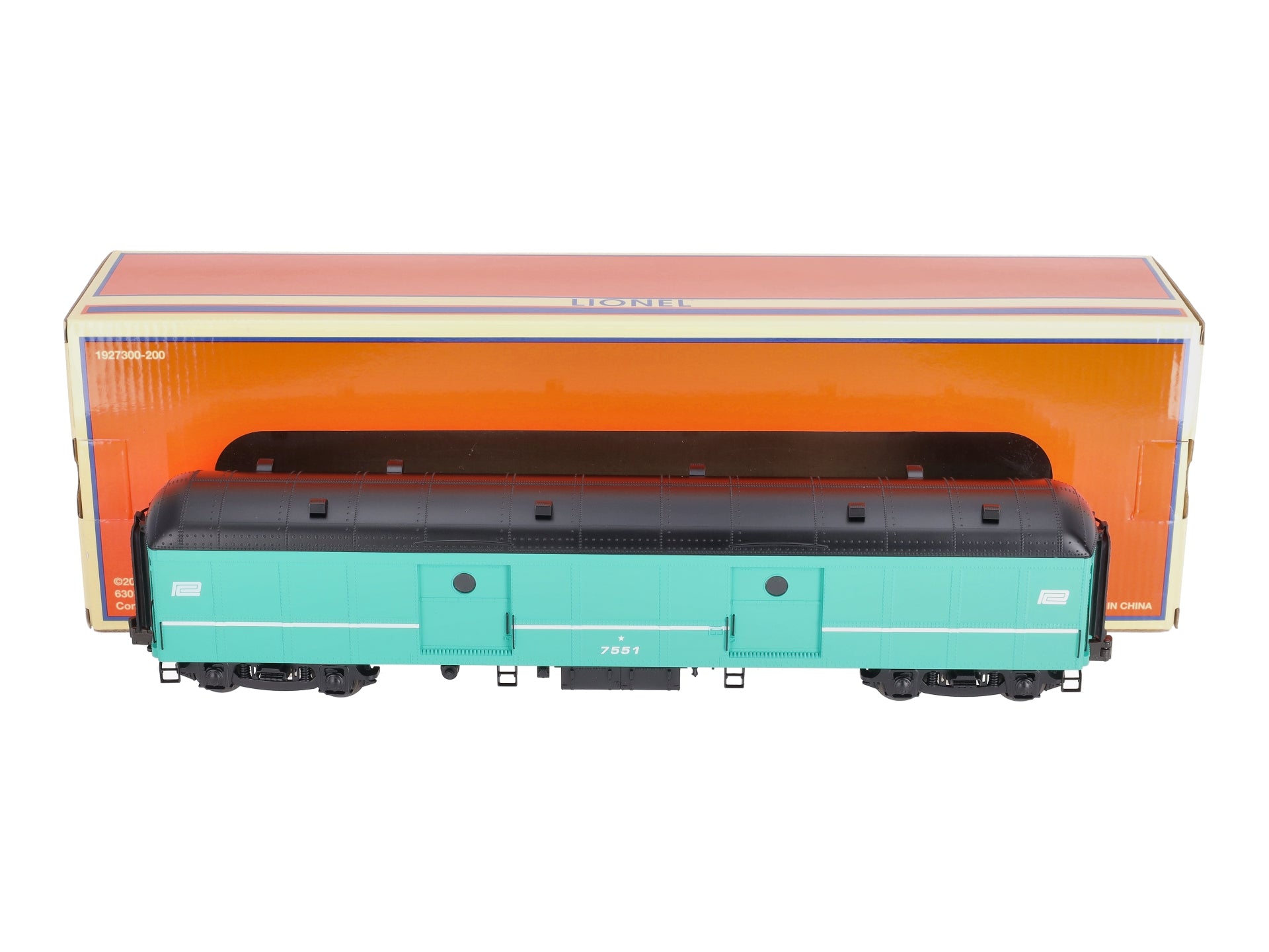 Lionel 1927252 O Penn Central B60 Baggage Car #7551