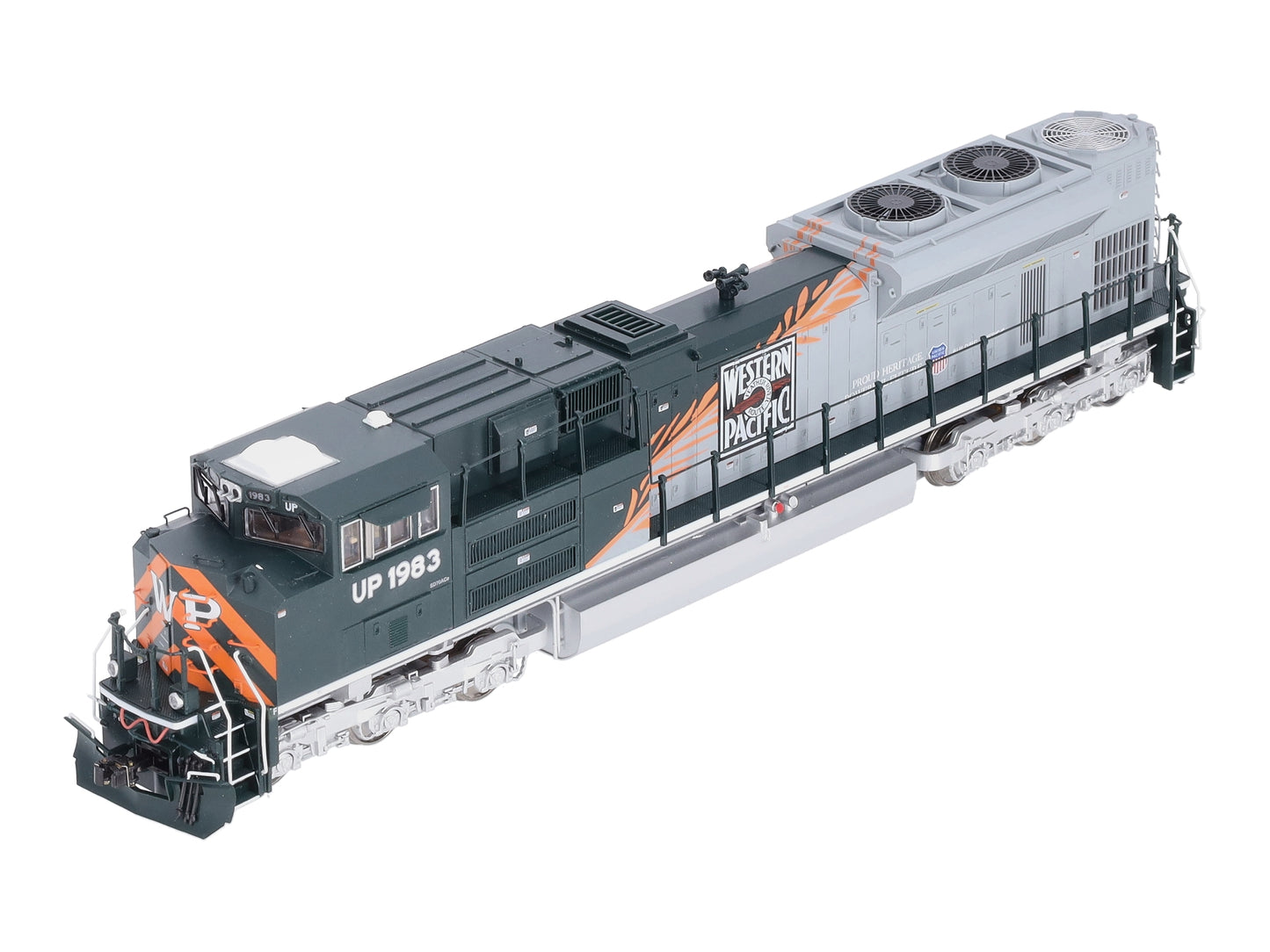 MTH 80-2008-1 Western Pacific HO Scale SD70ACe Diesel Engine w/PS 3.0 #UP1983
